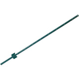 5Feet 5Pack Heavy Duty Metal Fence Post with U - Channel Steel U - Post for Holding Garden Wire Corner Anchor - Green - Fab Heavy Parts