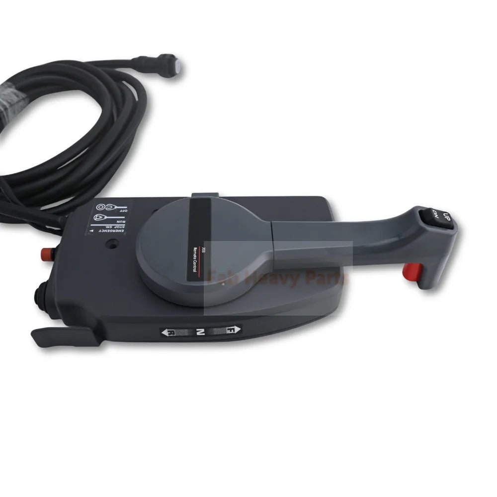 5M 10pins Side Outboard Remote Control Box 703-48207-17N Fits for Yamaha - Fab Heavy Parts