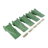 5pk Bucket Digging Teeth Flex Pins V29PN V29SYL V29 29SYL Fits for Esco Style Super V Excavator Loader - Fab Heavy Parts
