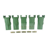 5pk Bucket Digging Teeth Flex Pins V29PN V29SYL V29 29SYL Fits for Esco Style Super V Excavator Loader - Fab Heavy Parts