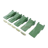 5pk Bucket Digging Teeth Flex Pins V29PN V29SYL V29 29SYL Fits for Esco Style Super V Excavator Loader - Fab Heavy Parts