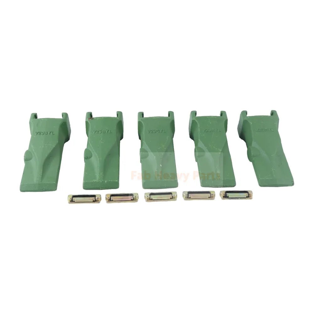 5pk Bucket Digging Teeth Flex Pins V29PN V29SYL V29 29SYL Fits for Esco Style Super V Excavator Loader - Fab Heavy Parts