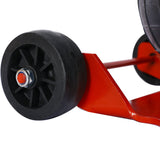 5T Triple Bag Air Jack Pneumatic Lifting 16in Capacity 11000lbs Easy - Collapsing Terrain Red - Fab Heavy Parts
