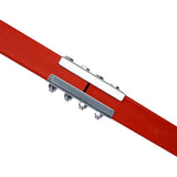 5T Triple Bag Air Jack Pneumatic Lifting 16in Capacity 11000lbs Easy - Collapsing Terrain Red - Fab Heavy Parts