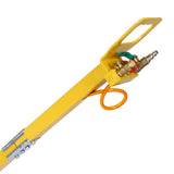 5T Triple Bag Air Jack Pneumatic Lifting 16in Capacity 11000lbs Easy - Collapsing Terrain Yellow - Fab Heavy Parts