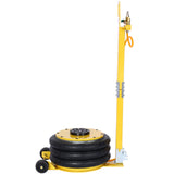 5T Triple Bag Air Jack Pneumatic Lifting 16in Capacity 11000lbs Easy - Collapsing Terrain Yellow - Fab Heavy Parts