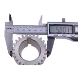 Engranaje de polea de transmisión de compresor de acoplamiento de 6 pernos 48-50005-00 para portador X4 7500 x2 1800 Ultima Ultra