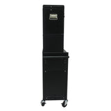 6 - Drawer Tool Storage Cabinet High Capacity Rolling Chest with Wheels and Drawers Black - Fab Heavy Parts