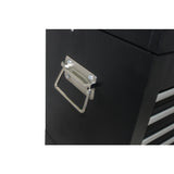 6 - Drawer Tool Storage Cabinet High Capacity Rolling Chest with Wheels and Drawers Black - Fab Heavy Parts