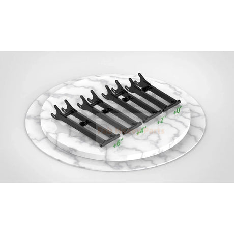 +6" Gloss Black Rear Swing Arm Swingarm Extension Fits for Yamaha Banshee 350 YFZ 350 - Fab Heavy Parts