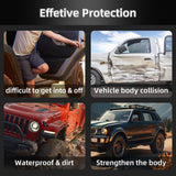 6 Inch Powder Coated Running Boards Side Steps Fits For 2018 - 2025 Jeep Wrangler JL 4 Door - Fab Heavy Parts