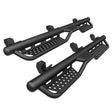 6 Inch Powder Coated Running Boards Side Steps Fits For 2018 - 2025 Jeep Wrangler JL 4 Door - Fab Heavy Parts