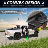 6 Inch Running Boards Fits For 2024 - 2025 Toyota Tacoma Double/Crew Cab 4 Full Doors Coated Black Powder Coated Side Steps - Fab Heavy Parts