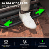 6 Inch Running Boards Fits For 2024 - 2025 Toyota Tacoma Double/Crew Cab 4 Full Doors Coated Black Powder Coated Side Steps - Fab Heavy Parts