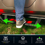 6 Inch Running Boards For 2020 - 2025 Jeep Gladiator JT 4 Door Side Steps - Fab Heavy Parts