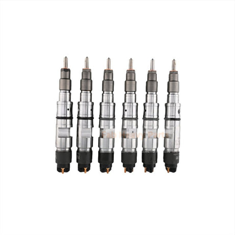 6 PCS Common Rail Fuel Injector 0445124022 4913657 VOE 22336268 Fits Volvo - Fab Heavy Parts