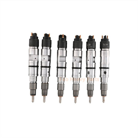 6 PCS Common Rail Fuel Injector 0445124022 4913657 VOE 22336268 Fits Volvo - Fab Heavy Parts
