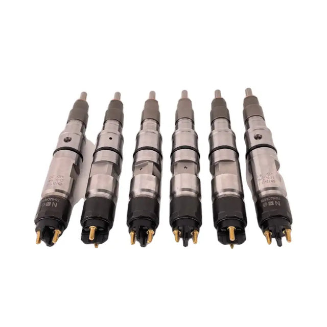 6 PCS Common Rail Fuel Injector 0445124022 4913657 VOE 22336268 Fits Volvo