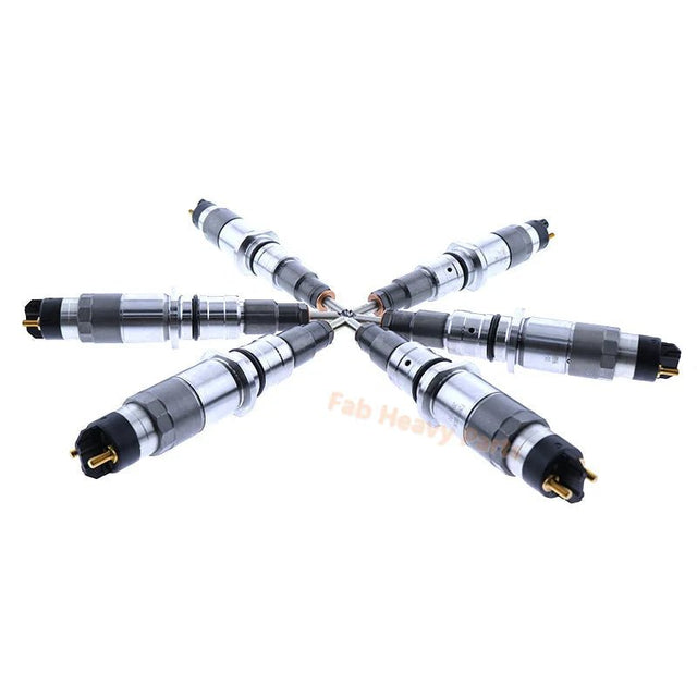 6 PCS Common Rail Injector 5263262 4945969 Fits for Cummins Engine 4B3.9 6B5.9 B4.5 - Fab Heavy Parts