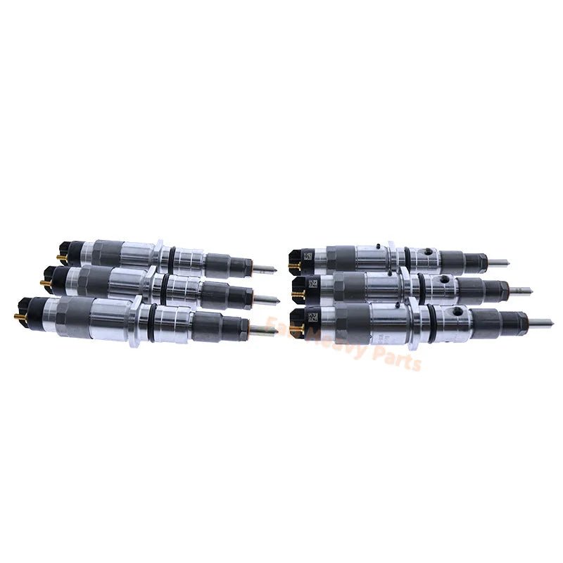 6 PCS Common Rail Injector 5263262 4945969 Fits for Cummins Engine 4B3.9 6B5.9 B4.5 - Fab Heavy Parts