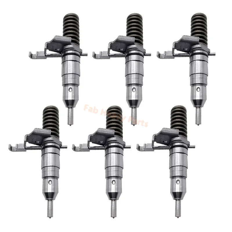 6 PCS Fits for Caterpillar Engine 3114 Fuel Injector Nozzle 127 - 8211 1278211 0R - 8477 0R8477 - Fab Heavy Parts