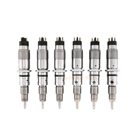 6 PCS Fuel Injector 0445120231 3976372 4937065 Fits for Cummins Engine QSB6.7 - Fab Heavy Parts