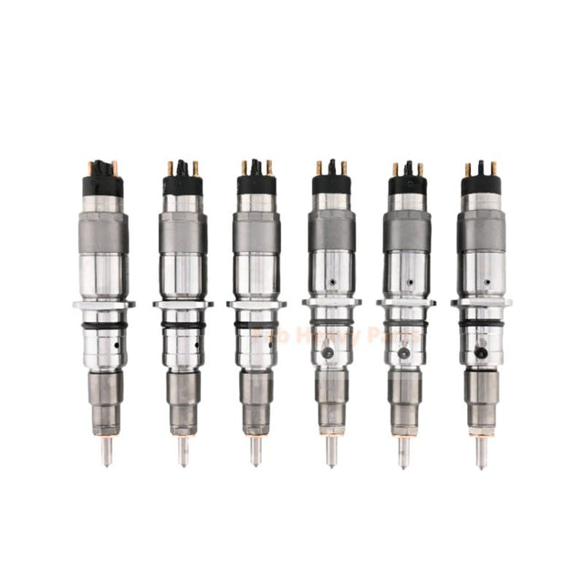 6 PCS Fuel Injector 0445120231 3976372 4937065 Fits for Cummins Engine QSB6.7 - Fab Heavy Parts