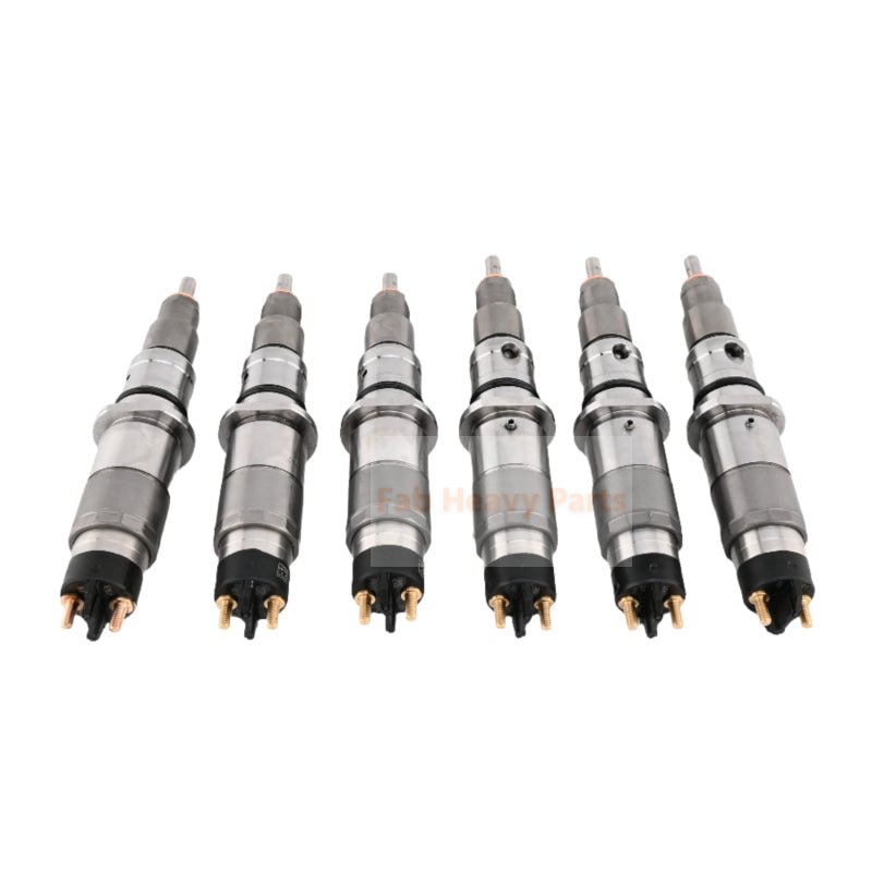 6 PCS Fuel Injector 0445120231 3976372 4937065 Fits for Cummins Engine QSB6.7 - Fab Heavy Parts