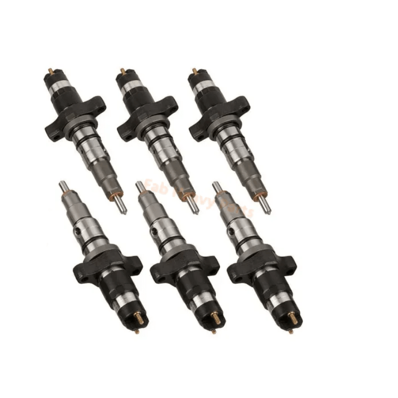 6 PCS Fuel Injector 0445120238 5263316 for Dodge Ram 2500 3500 Fits Cummins 5.9L Diesel Engine - Fab Heavy Parts