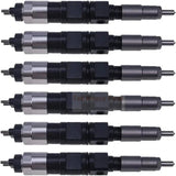 6 PCS Fuel Injector 095000-6492 Fits for John Deere 6068 E210LC E240LC 670G