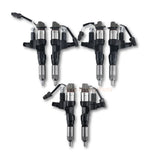 6 PCS Fuel Injector 095000-6594 0950006594 Fits for Kobelco SK300-8 SK330-8 SK350 for Hino J08E 3.8L 4.7L 5.0L 6.5L 7.7L