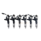 6 PCS Fuel Injector 095000 - 6594 for Hino J08E 3.8L 4.7L 5.0L 6.5L 7.7L Kobelco SK350 Final clearance - Fab Heavy Parts