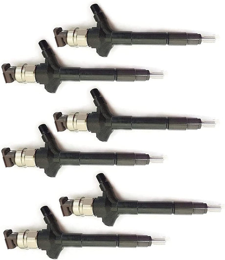 6 PCS Fuel Injector 095000 - 8290 23670 - 09330 23670 - 0L050 for Toyota 1KD FTV - Fab Heavy Parts