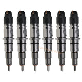 6 PCS Fuel Injector 0986435573 4983514 Fits for Cummins Engine 6.7L - Fab Heavy Parts