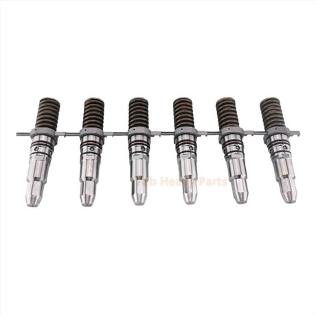 6 PCS Fuel Injector 0R - 3052 0R3052 7E - 3384 7E3384 Fits for Caterpillar CAT Engine 3508 3512 3516 - Fab Heavy Parts