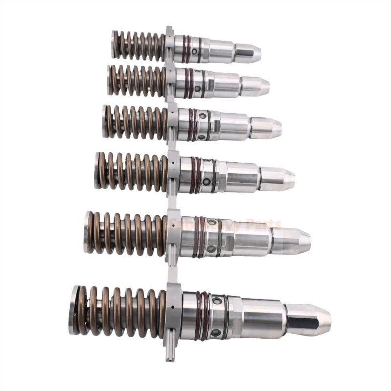 6 PCS Fuel Injector 0R - 3052 0R3052 7E - 3384 7E3384 Fits for Caterpillar CAT Engine 3508 3512 3516 - Fab Heavy Parts