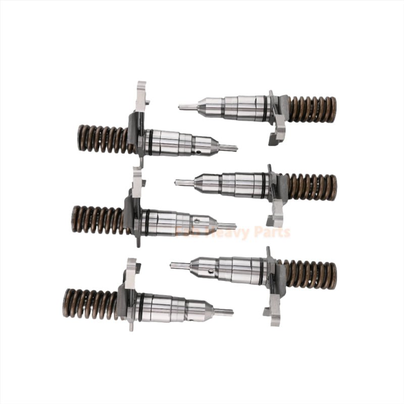 6 PCS Fuel Injector 0R - 8461 0R8461 Fits for Caterpillar CAT Engine 3116 3126 Excavator 206B 211B 212B 320 L 322 325 325 L - Fab Heavy Parts