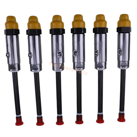 6 PCS Fuel Injector 0R - 9943 0R9943 Fits for Caterpillar CAT Engine 3406 3406C 3408 3408C 3412 3412C Tractor D8N D8R - Fab Heavy Parts