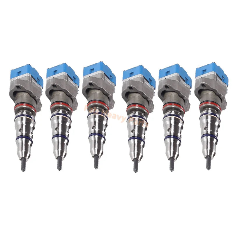 6 PCS Fuel Injector 10R-0781 10R0781 198-6605 1986605 Fits for Caterpillar CAT Engine 3126B 3126E C7
