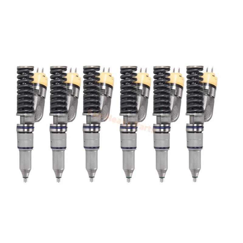 6 PCS Fuel Injector 10R - 2782 10R2782 118 - 9027 1189027 10r0956 10r - 0956 Fits for Caterpillar CAT Engine 3406E C - 15 Loader R2900 - Fab Heavy Parts