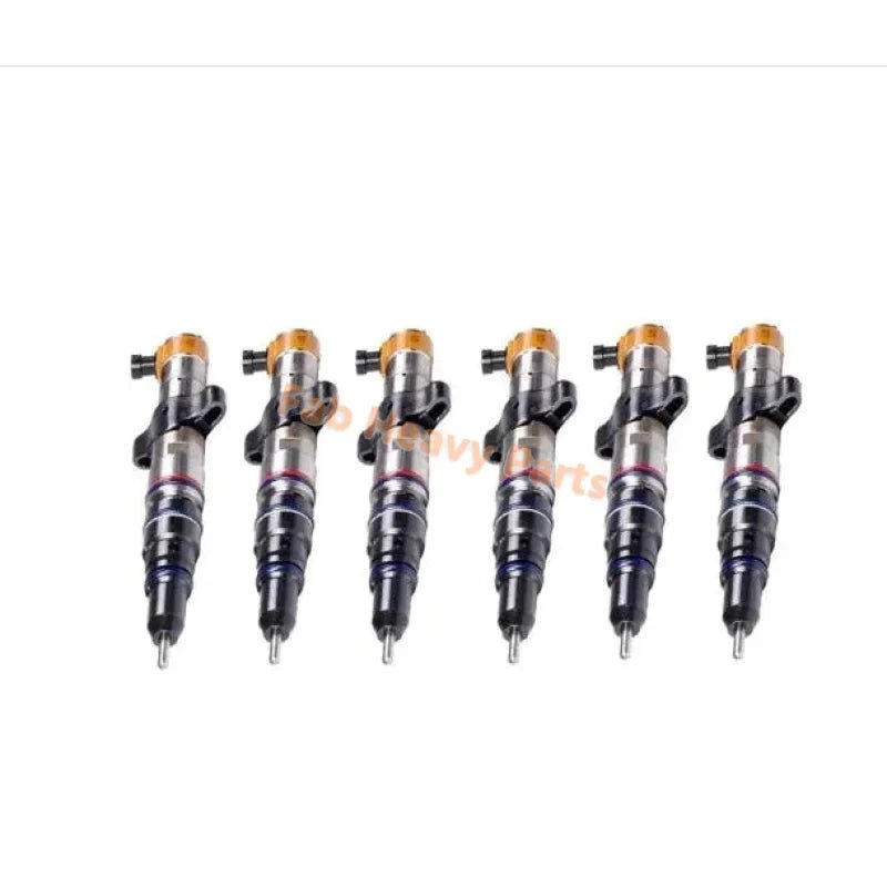 6 PCS Fuel Injector 10R - 4762 10R4762 295 - 1409 2951409 328 - 2584 3282584 Fits for Caterpillar CAT Engine C7 - Fab Heavy Parts