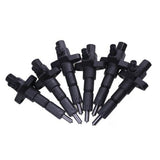 6 PCS Fuel Injector 1153002502 1 - 15300250 - 2 for Isuzu Engine 6BD1 6BG1 Hitachi Excavator EX200 - 2 EX200 - 3 - Fab Heavy Parts