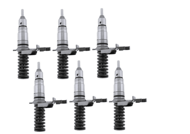 6 PCS Fuel Injector 127 - 8207 1278207 Fits for Caterpillar CAT Engine 3114 3114T Paving Compactor CB - 434 CS - 563 CP - 563 - Fab Heavy Parts