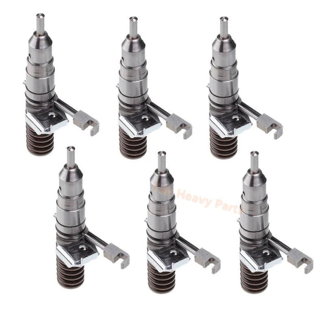 6 PCS Fuel Injector 127 - 8209 1278209 0R - 8483 0R8483 Fits for Caterpillar CAT Engine 3116 Loader 918F 928F 935B - Fab Heavy Parts