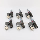 6 PCS Fuel Injector 153 - 7923 1537923 Fits for Caterpillar CAT Engine 3176B 3176 C12, Remanufactured - Fab Heavy Parts