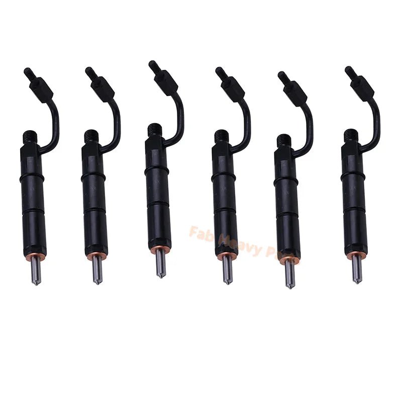 6 PCS Fuel Injector 193 - 2749 1932749 Fits for Caterpillar CAT Engine 3064 3066 Excavator 311C 312C 320C - Fab Heavy Parts