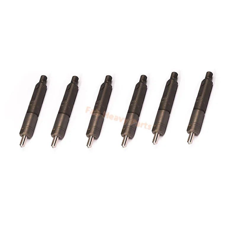 6 PCS Fuel Injector 218 - 2897 2182897 Fits for Caterpillar CAT Engine 3054 3056 - Fab Heavy Parts