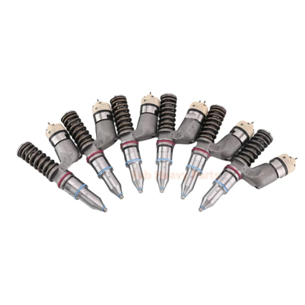 6 PCS Fuel Injector 249 - 0709 2490709 239 - 4909 2394909 Fits for Caterpillar CAT Engine C15 3406E C32 - Fab Heavy Parts