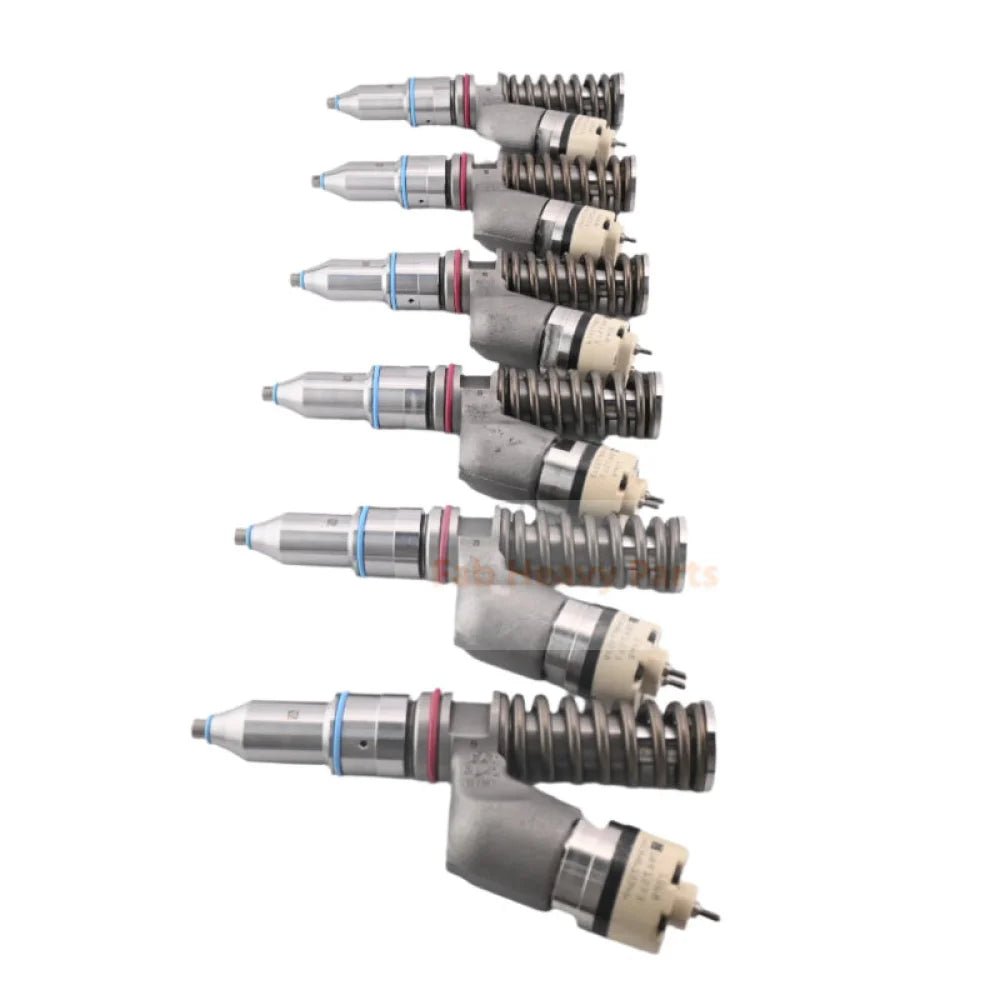 6 PCS Fuel Injector 249 - 0709 2490709 239 - 4909 2394909 Fits for Caterpillar CAT Engine C15 3406E C32 - Fab Heavy Parts