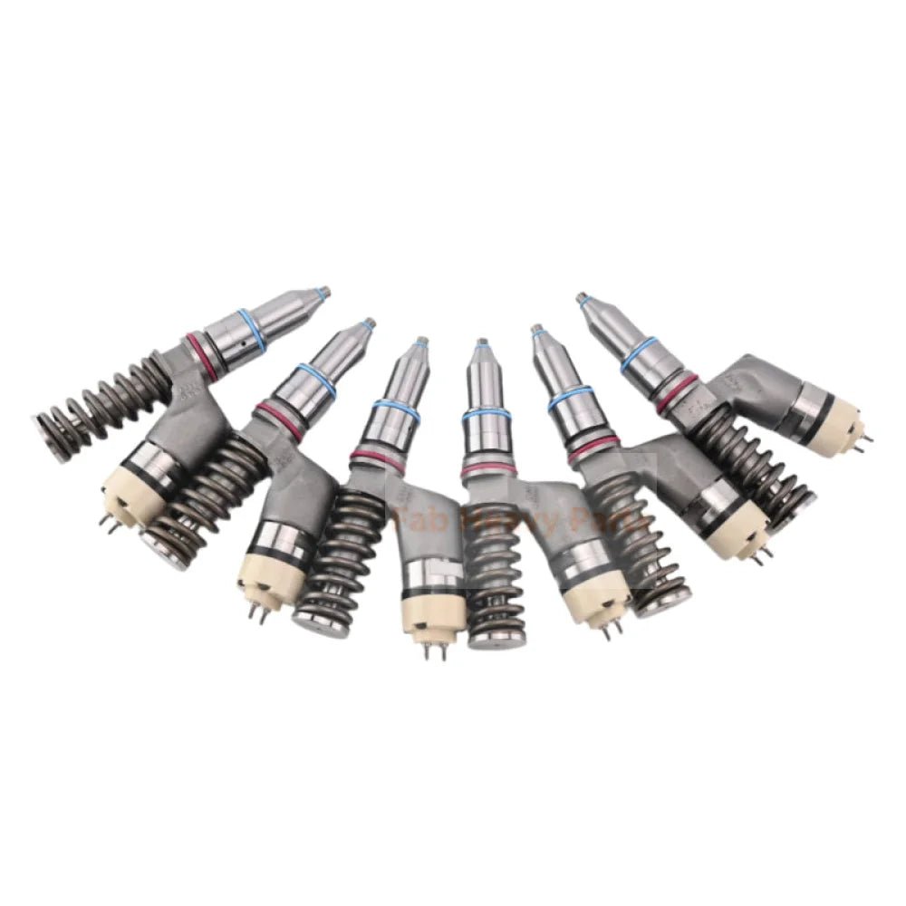 6 PCS Fuel Injector 249 - 0709 2490709 239 - 4909 2394909 Fits for Caterpillar CAT Engine C15 3406E C32 - Fab Heavy Parts